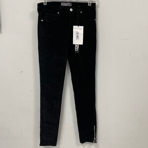 Fiorucci x Naomi Campbell Corduroy Edie 70's Pants, Size 10/40 - Black - NWT
